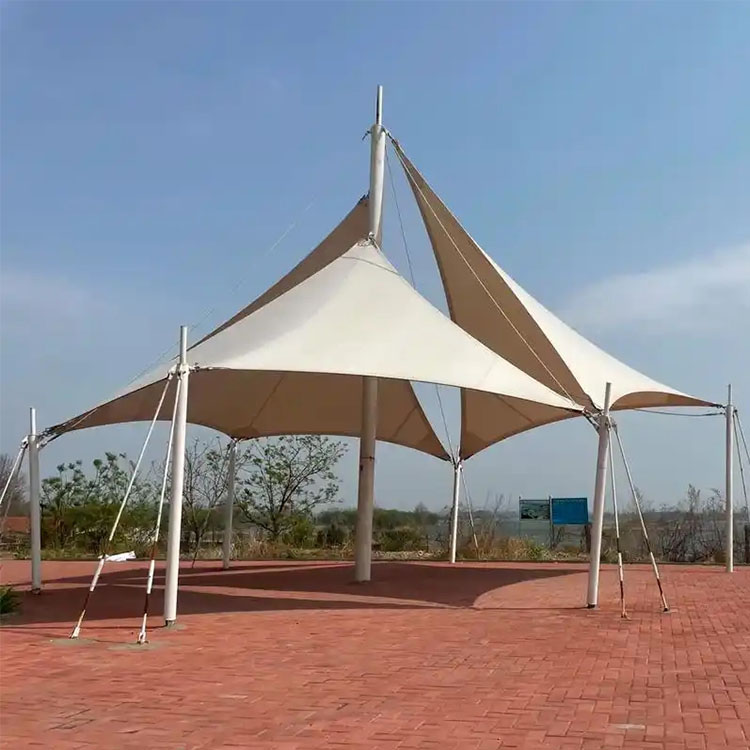 兰西县膜结构景观棚