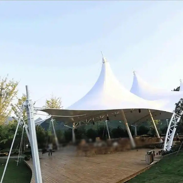 兰西县膜结构景观棚