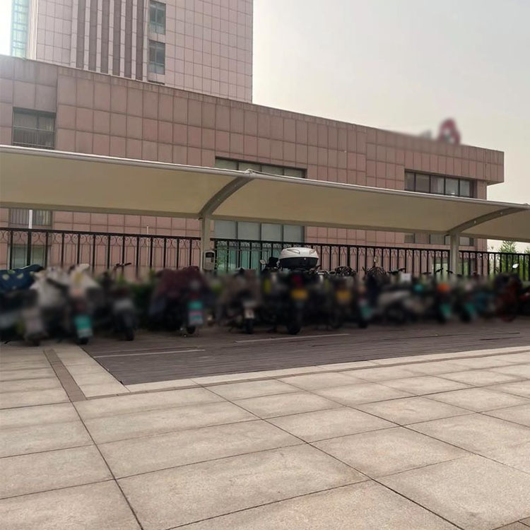 兰西县膜结构电动车棚