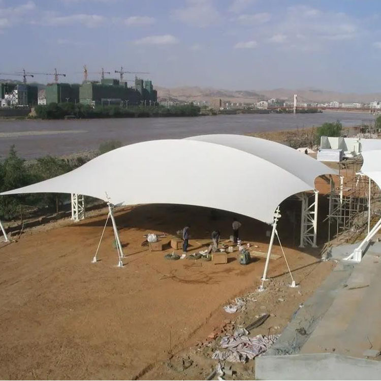 兰西县膜结构汽车棚